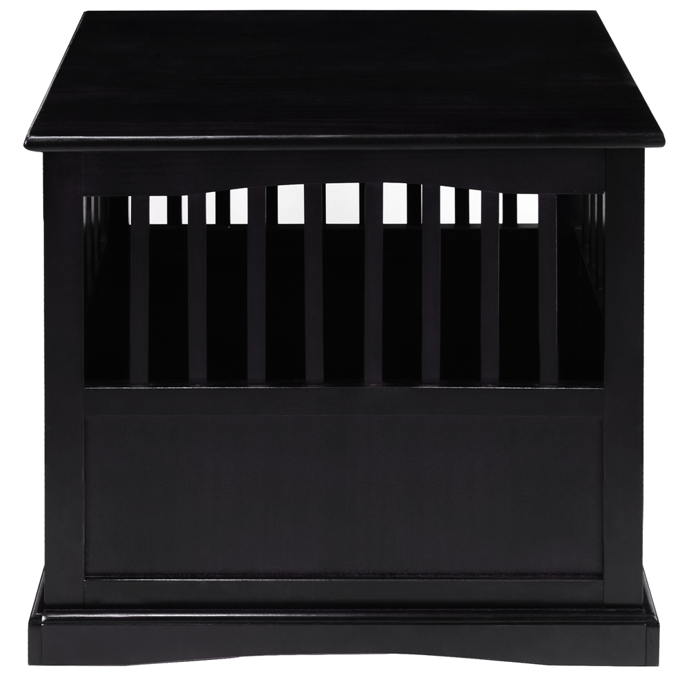 Pet Crate End Table - Black