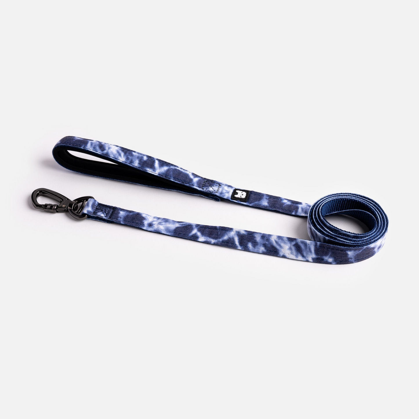 Poplin Dog Leash - Blue Tie Dye